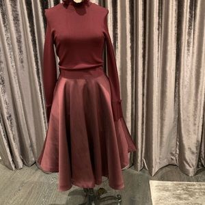 Gorgeous ted baker Burgundy, elegant dress